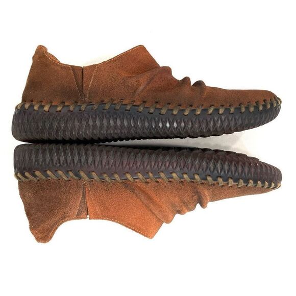 ANTELOPE Garner Suede Bendable Flats - Picture 3 of 9